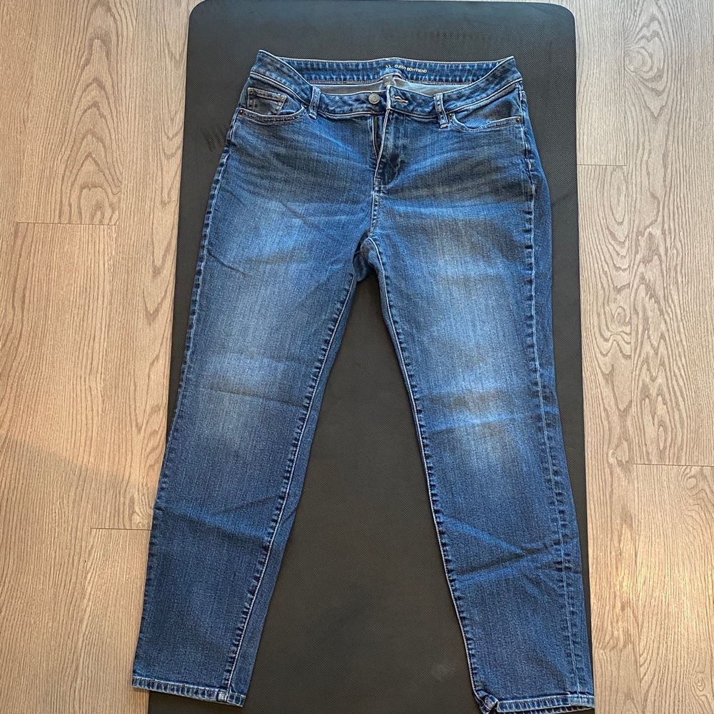 New York & Company Curvy Boyfriend Jeans